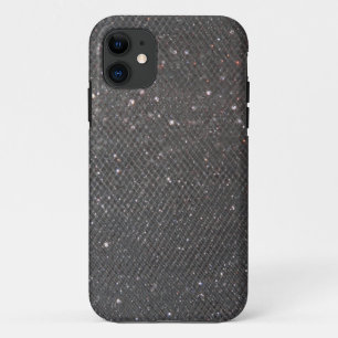 Schwarzer Glitzer-Kasten Case-Mate iPhone Hülle