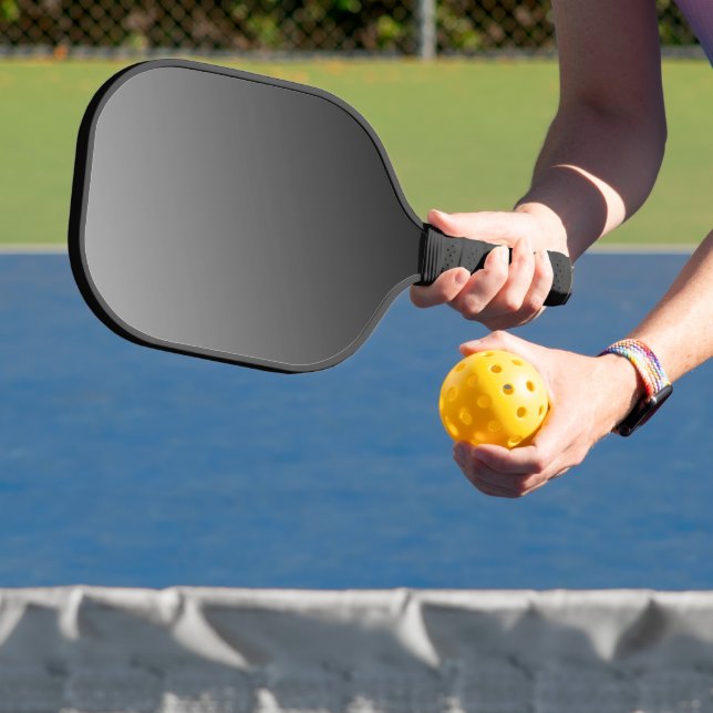 Schwarzer Gradient-Ober-Paddel Pickleball Schläger (InSitu)