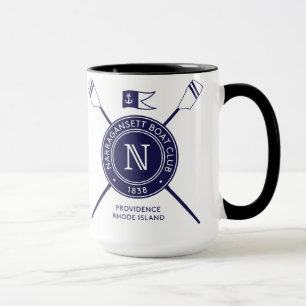 Schwarzer Griff/Innen-NBC-Tasse Tasse