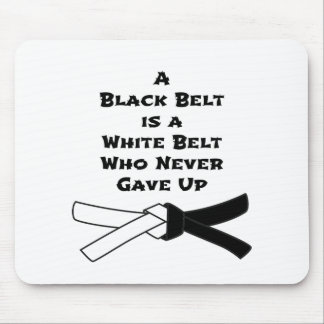 Schwarzer Gürtel Mousepad