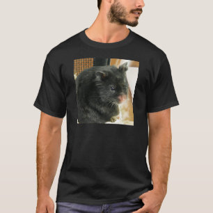 Schwarzer Hamster T-Shirt