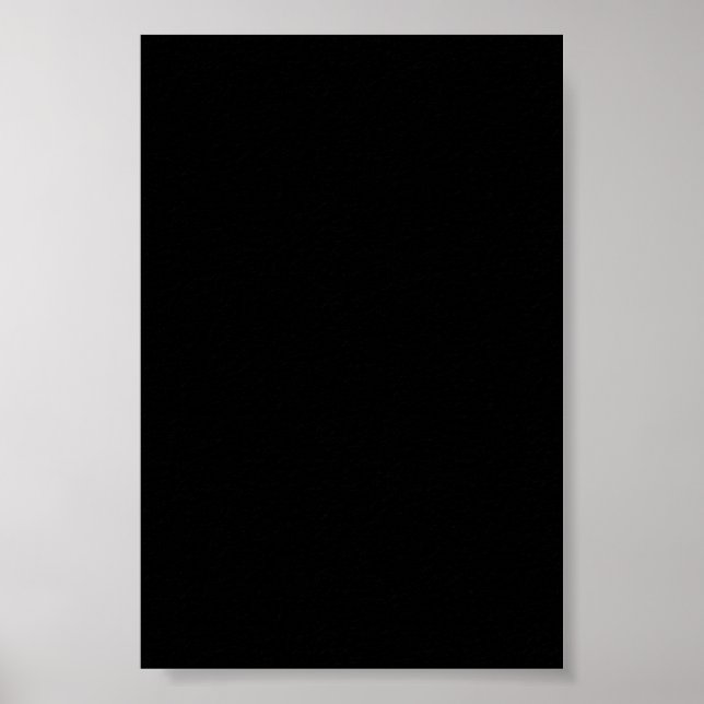 Schwarzer Hintergrund auf einem Poster (Vorne)