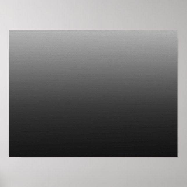 Schwarzer Hintergrund Poster (Vorne)