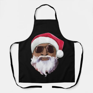 Schwarzer Hip Hop Santa Claus Neuheit Afrikanische Schürze