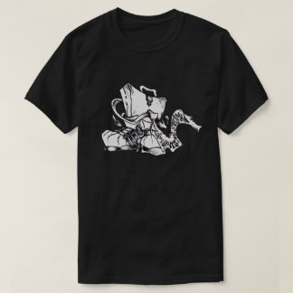 schwarzer Hip-Hopverkäufer T-Shirt