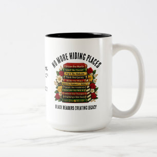 Schwarzer-Historie-Monat-Jahrhundert-Jubiläums-Hel Zweifarbige Tasse