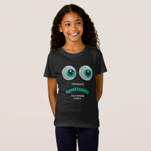 Schwarzer Horror Augen Spooktacular Halloween-Part T-Shirt