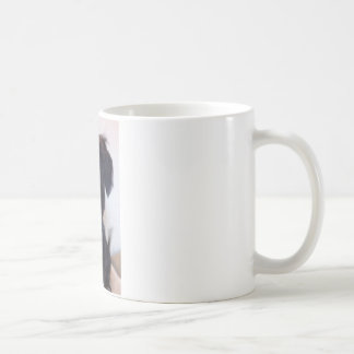 Schwarzer Hund Kaffeetasse
