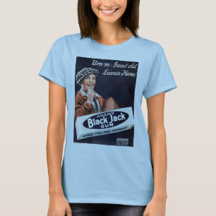 Schwarzer Jack-Gummi-T - Shirt