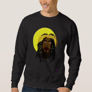 Schwarzer Jesus-Afrikanischer Jesus, Jesus, der sc Sweatshirt
