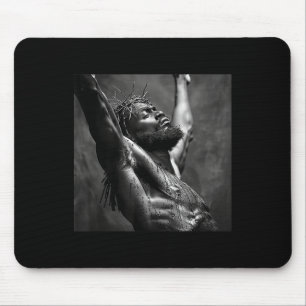 Schwarzer Jesus, Christentum, Kirche, Christus, Je Mousepad