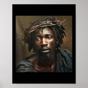 Schwarzer Jesus, Christentum, Kirche, Christus, Je Poster