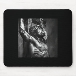 Schwarzer Jesus, Christus, Kirche, Christus, Jesus Mousepad