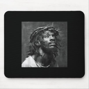 Schwarzer Jesus, Christus, Kirche, Christus, Jesus Mousepad