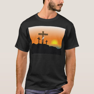 Schwarzer Jesus Christus T-Shirt
