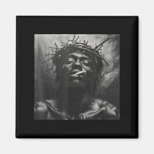Schwarzer Jesus raucht, Christentum, Kirche, Chris Magnet