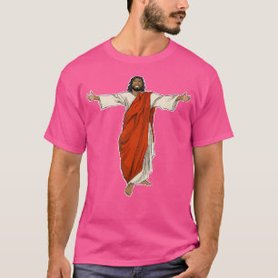 Schwarzer Jesus T-Shirt