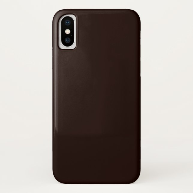 Schwarzer Kaffee Case-Mate iPhone Hülle (Rückseite)