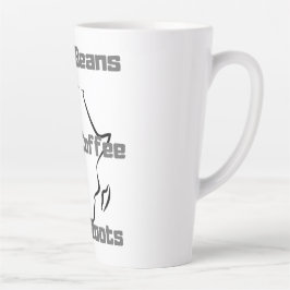 Schwarzer Kaffee Milchtasse