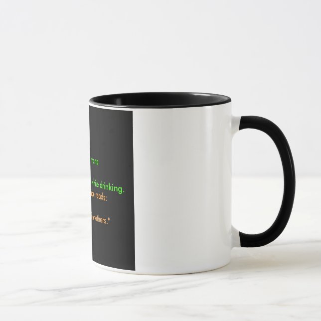 Schwarzer Kaffee Tasse (Rechts)
