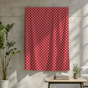 Schwarzer Karo Blanket-Gemütlichkeit mit klassisch Fleecedecke