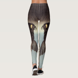 Schwarzer Karpfen Leggings
