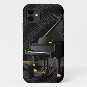 Schwarzer Klavier iPhone Kasten Case-Mate iPhone Hülle