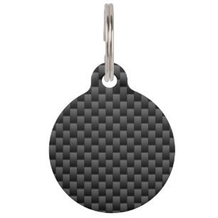 Schwarzer Kohlenstoff-Faser-Art-Druck-Hintergrund Tiermarke