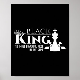 Schwarzer König - Die mächtigste Figur im Spiel - Poster