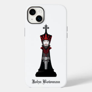 Schwarzer König / Personalisierter Name Case-Mate iPhone 14 Plus Hülle