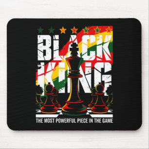 Schwarzer König Schwarze Geschichte Monat Juneteen Mousepad