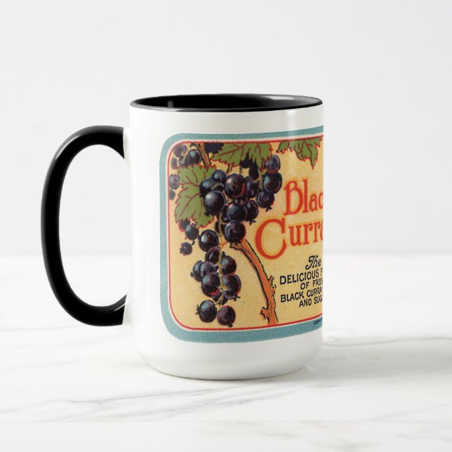 Schwarzer Korb Tasse (Links)