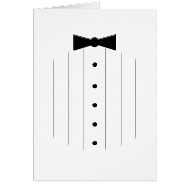 Schwarzer KrawatteTuxedo (Vorne)