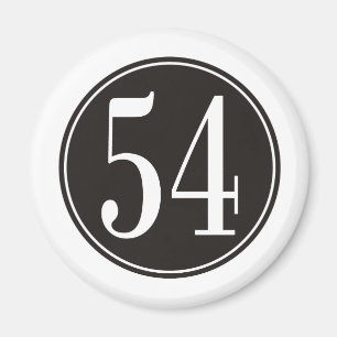 Schwarzer Kreis #54 Magnet