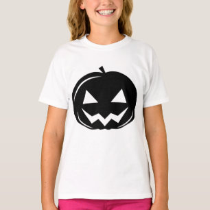 Schwarzer Kürbis T-Shirt