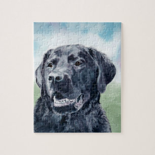 Schwarzer Labrador
