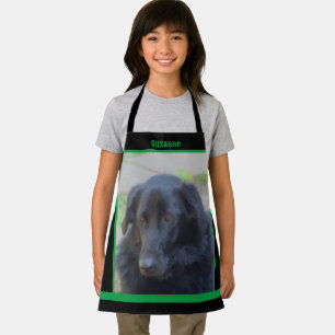 Schwarzer Labrador Retriever Personalisiert Schürze
