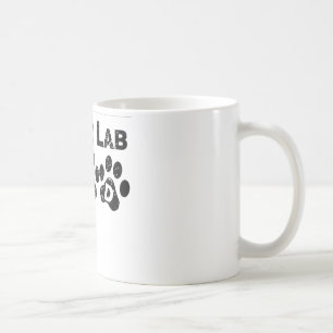 Schwarzer Labrador-Vater Kaffeetasse