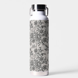 Schwarzer Lauf Trinkflasche