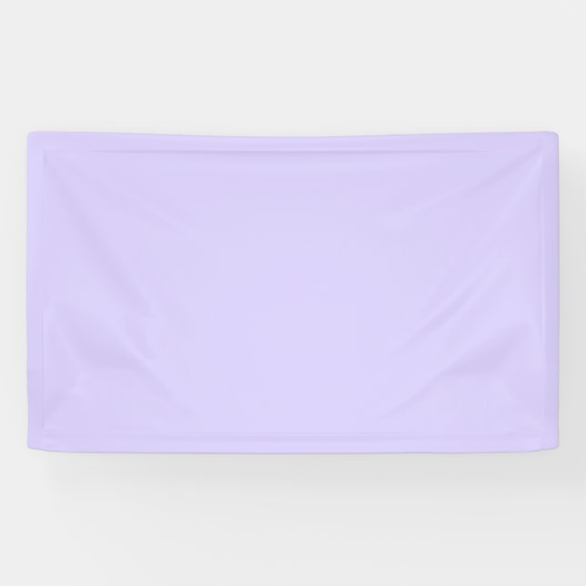 Schwarzer Lavendel mit fester Farbe Banner (Horizontal)