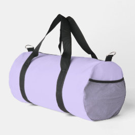 Schwarzer Lavendel mit fester Farbe Duffle Bag