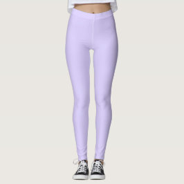 Schwarzer Lavendel mit fester Farbe Leggings