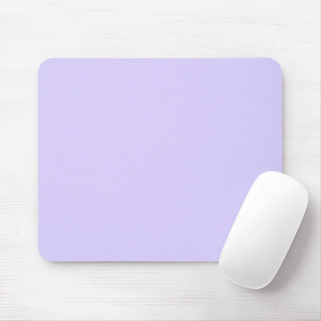 Schwarzer Lavendel mit fester Farbe Mousepad (Mit Mouse)