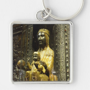 schwarzer madonna Montserrat-Schlüsselanhänger Schlüsselanhänger