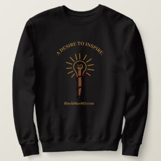Schwarzer Mann, M.D. Unisex Black Sweatshirt