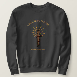 Schwarzer Mann, M.D. Unisex Grau Sweatshirt