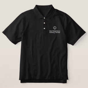 Schwarzer Männerpolo