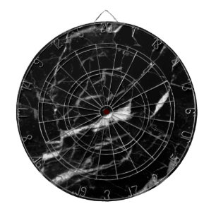 Schwarzer Marmor Dartscheibe