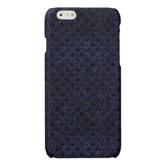 SCHWARZER MARMOR SCALES2 U. BLAUES LEDER