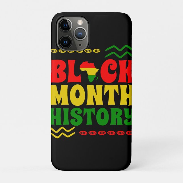 Schwarzer Monat der Geschichte, afrikanisch-amerik Case-Mate iPhone Hülle (Rückseite)